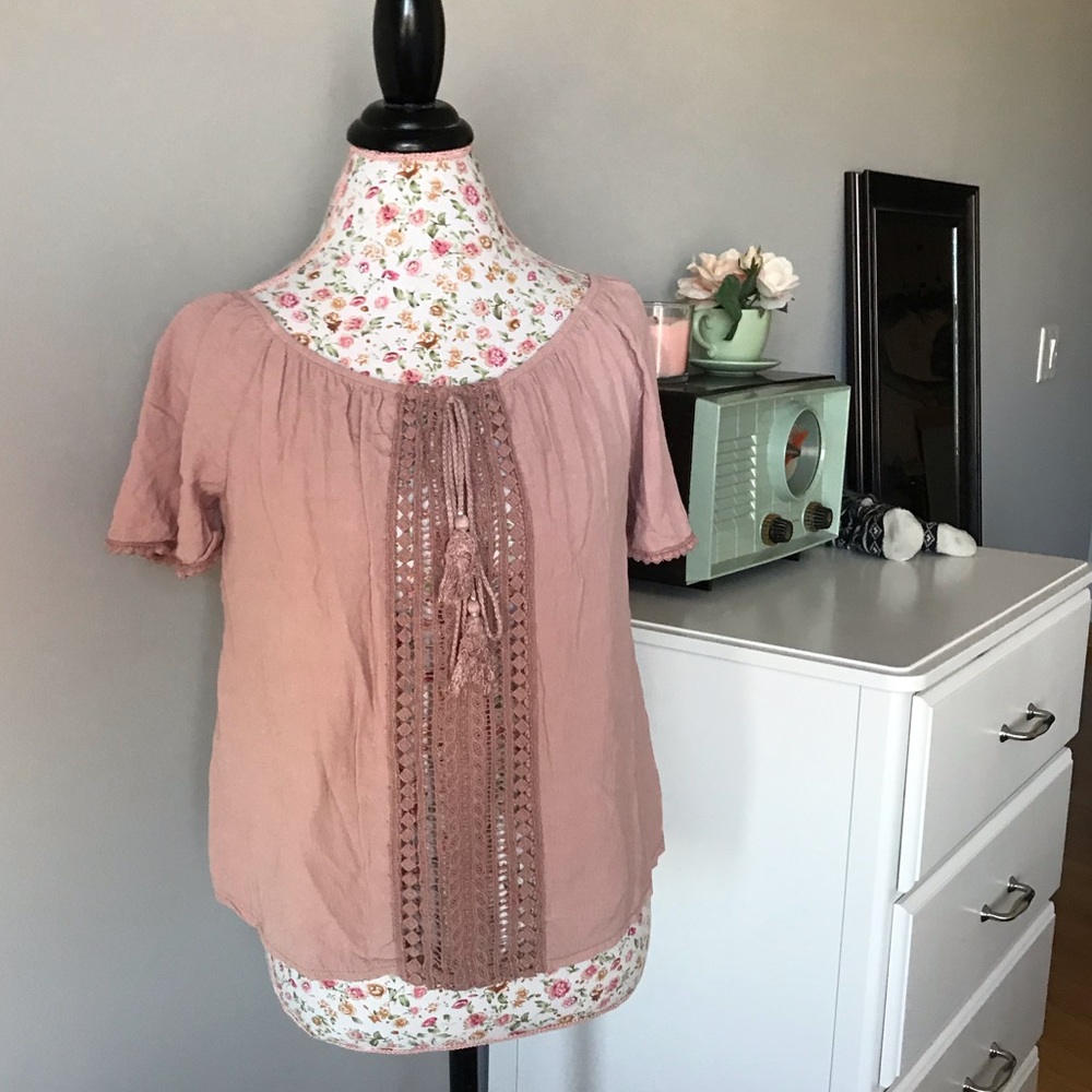 Pink blouse (NWOT)
